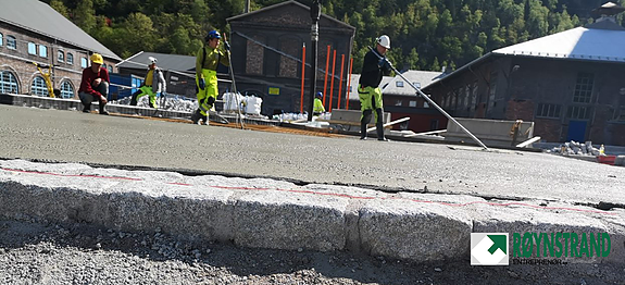 Ny vei, smelteverkstomta, Odda