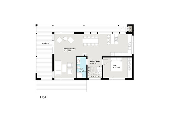 Planløsning hovedplan