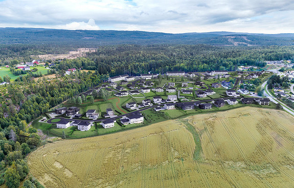 Illustrasjon over området. Avvik vil forekomme.