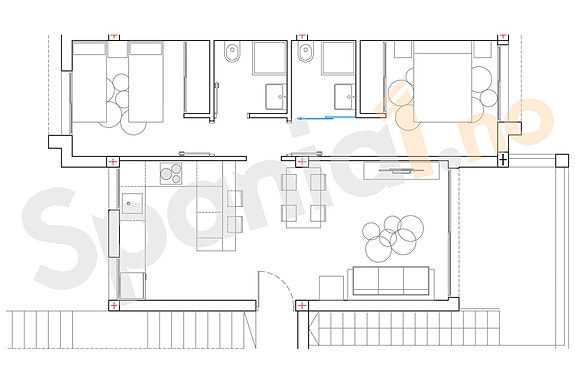 Leilighet med 2 soverom