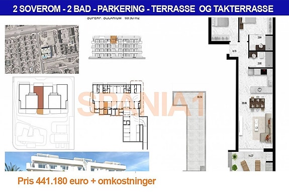 Plantegning til lignende leilighet