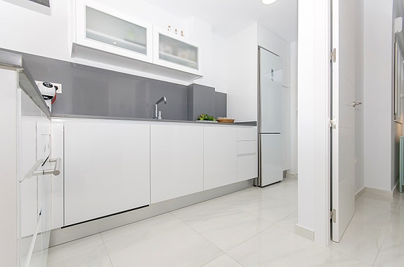 Åpen stue/kjøkkenløsning