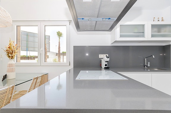 Åpen stue/kjøkkenløsning