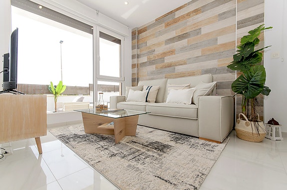 Åpen stue/kjøkkenløsning