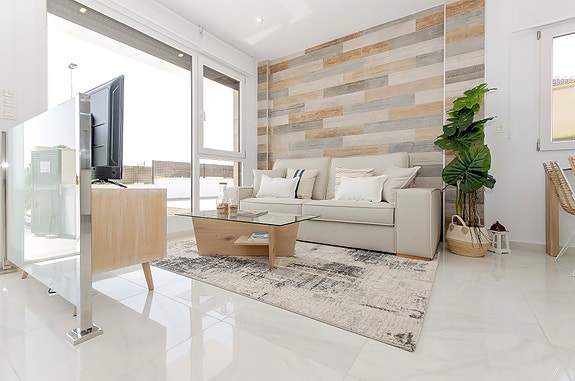 Åpen stue/kjøkkenløsning