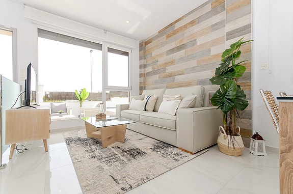 Åpen stue/kjøkkenløsning