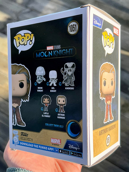 Funko Pop! Marvel Moon Knight Arthur Harrow 1051 Original - Moça do Pop -  Funko Pop é aqui!