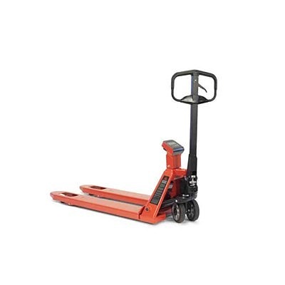 EP KAMPANJE! Jekke tralle med digital vekt, en robust og solid jekke tralle med kapasitet på 2500 KG. Display og vekt lades med tilhørende lade kabel.