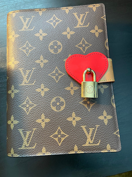 Louis Vuitton Lockme Notebook Cover