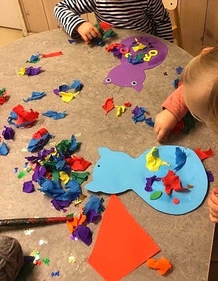 Form, farge og finmotorikk