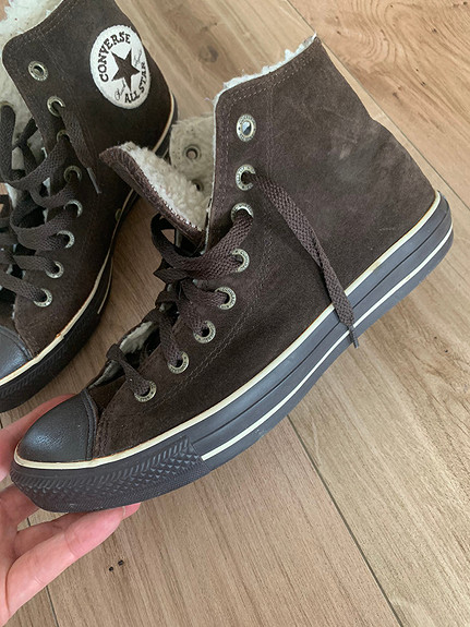 All Star Converse sko, fóret, vår / høst / vinter str 40 brune | FINN torget
