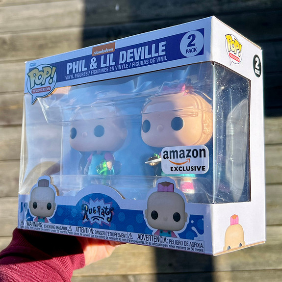 Funko Pop! Rugrats Phil & Lil Deville 2 Pack - Amazon Exclusive