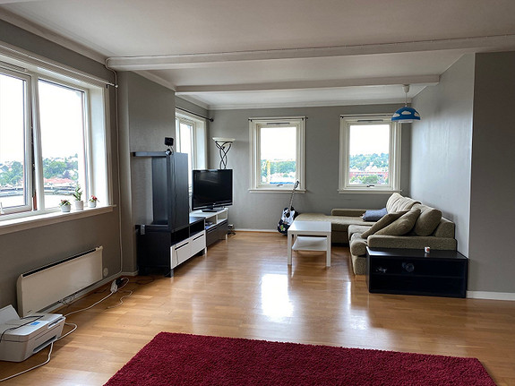 Lys og fin leilighet med 3 soverom og flott utsikt i Sandefjord Sentrum