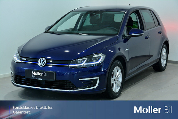 Volkswagen Golf E-golf 136 hk Keyless, Kamera, Varmepumpe, sikkerhetspa  2019, 44 500 km, kr 179 900,-