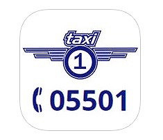 Taxi 1 as logo