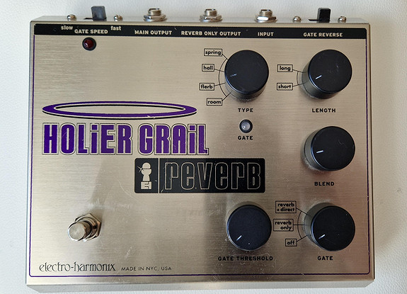 人気新品入荷 Electro Harmonix Reverb Holier Holy Grail Electro