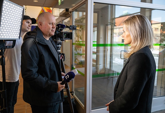 Man møter mange interessante mennesker.