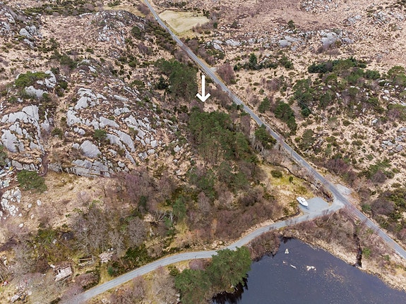 Her ser du tomten i terreng