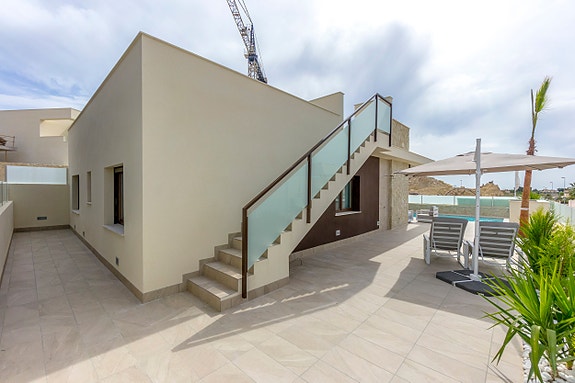 Takterrasse kan fås som tilvalg