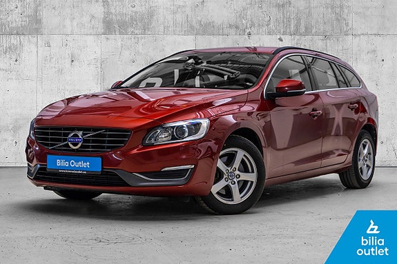Bruktbil til salgs: Volvo V60 - 2015 - Rød - 115 hk - Stasjonsvogn ...