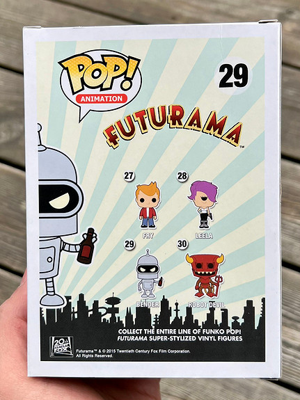 Funko Pop! Bender (Vaulted/Retired) | Futurama (29) | FINN torget