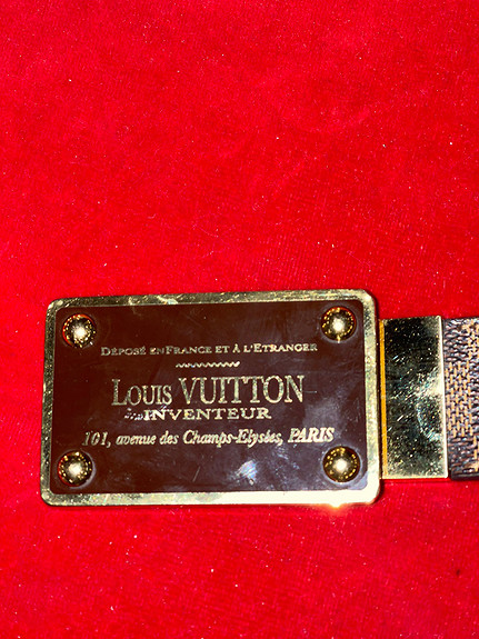 unikt Louis Vuitton belte
