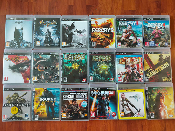 PS3 Games - Lot Of 5 - Far Cry, Uncharted, Homefront, Dead Rising,  Prototype