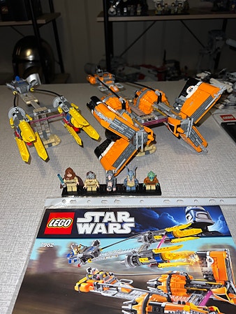 Lego Star Wars - Anakin's & Sebulba's Podracers (7962)
