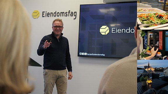 Vår programdirektør Even bidrar til å løfte stolthet i eiendomsyrker!