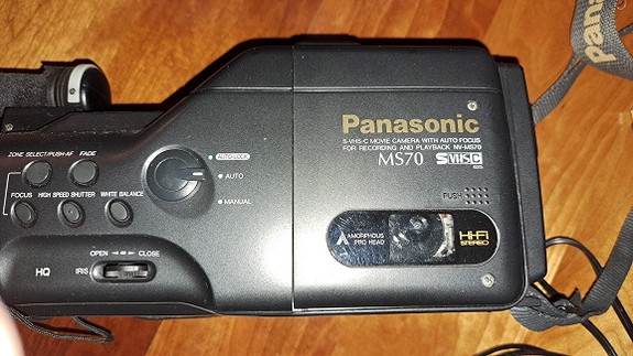 panasonic ms70 vhs camcorder