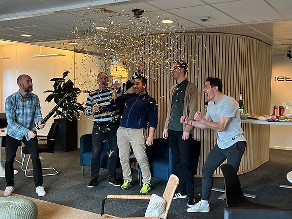 Vi vant nylig et gedigent prosjekt :-D