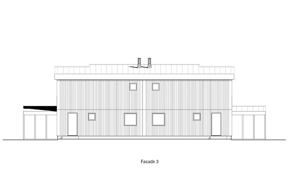 Fasade 3, 2-mannsbolig