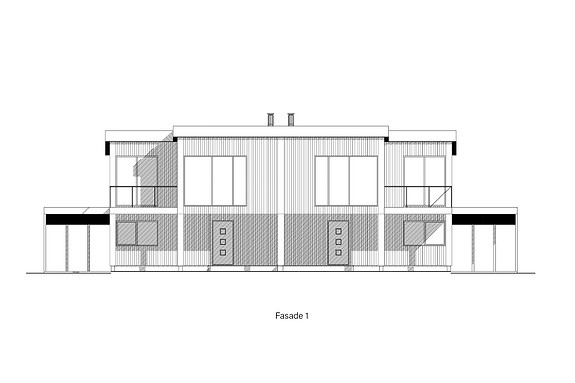 Fasade 1, 2-mannsbolig