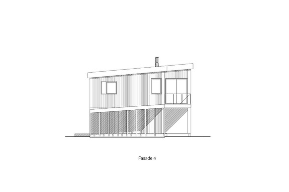 Fasade 4, 2-mannsbolig