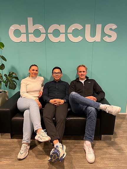 Årets traineer, Marte, Kevin og Anders