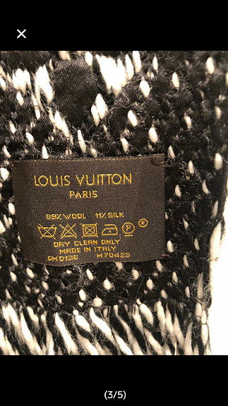 Louis Vuitton skjerf / sjal i 60 % silke og 40 % ull - Bloppis