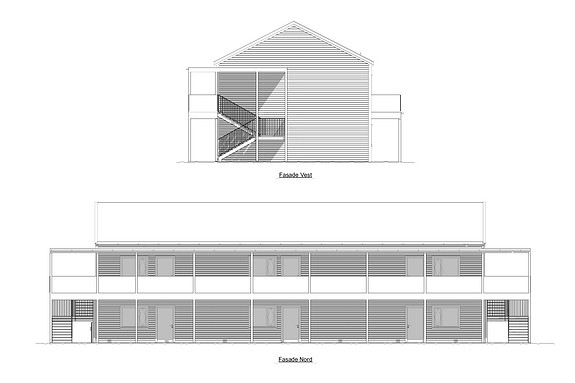 Fasade nord og vest