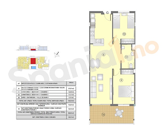 Plantegning leilighet