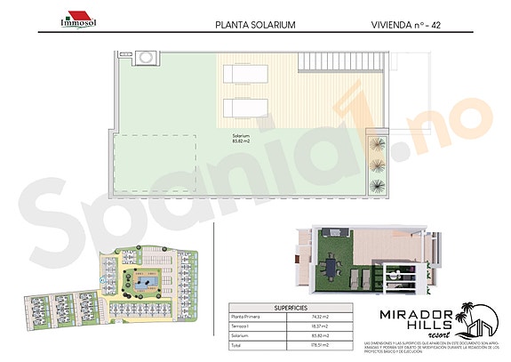 Plantegning Takterrasse
