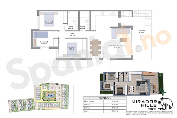 Plantegning toppleilighet