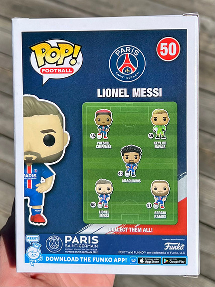 Lionel Messi PSG Funko POP! – Evasive Studio