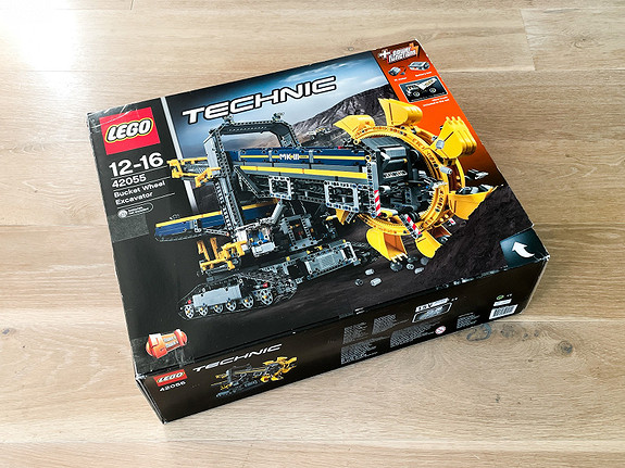 Lego Technic - med skovlhjul |