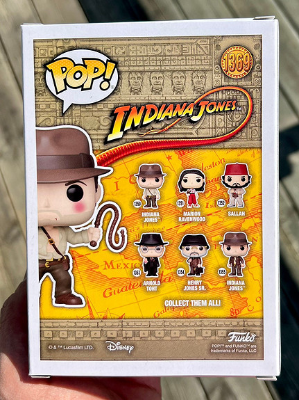 Funko Pop Indiana Jones 1369 Indiana Jones Special edition Funko - Funko Pop