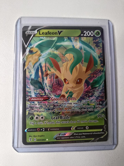 Leafeon-V (7/203), Busca de Cards