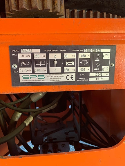 JLG e660sj sps 4 of 4