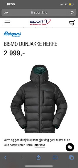 bismo down jacket