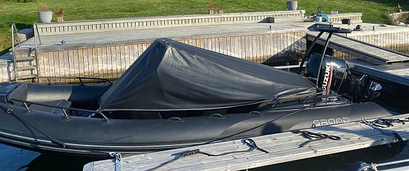 RIB leies ut - pplass ved båtplassen 7 of 8