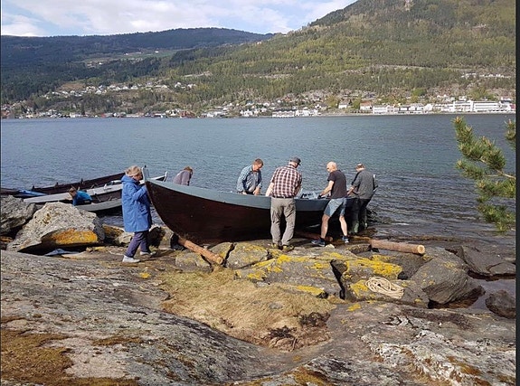 Strøken Kirkebåt frå Nordfjord 6 of 16