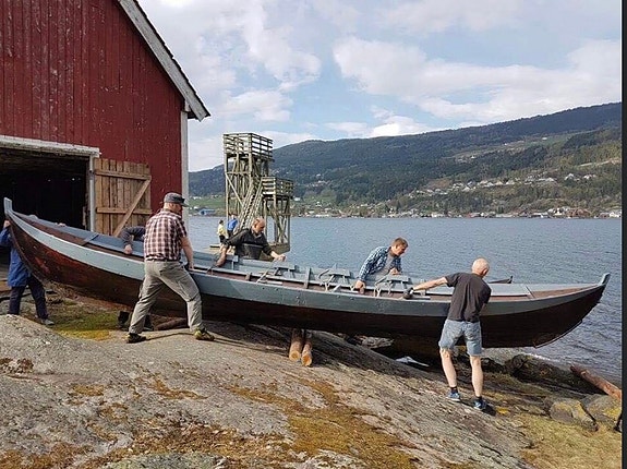 Strøken Kirkebåt frå Nordfjord 5 of 16