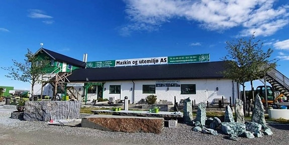 Maskin og Utemiljø sitt Hovedkontor på Mysen - Indre Østfold